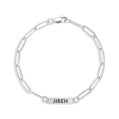 JIREH Paperclip Bracelet