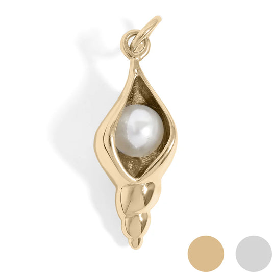 CONCH SHELL WITH PEARL Add-On
