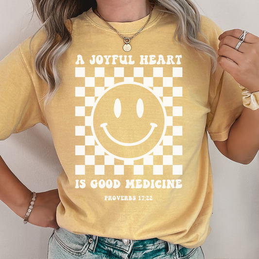 A JOYFUL HEART COMFORT COLORS TEE